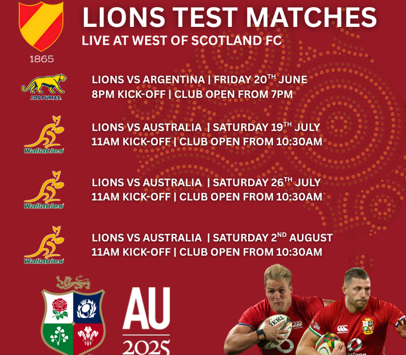 Lions Live at Burnbrae