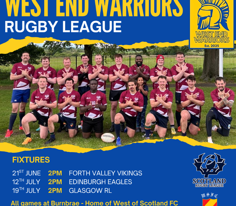 West End Warriors Rugby League